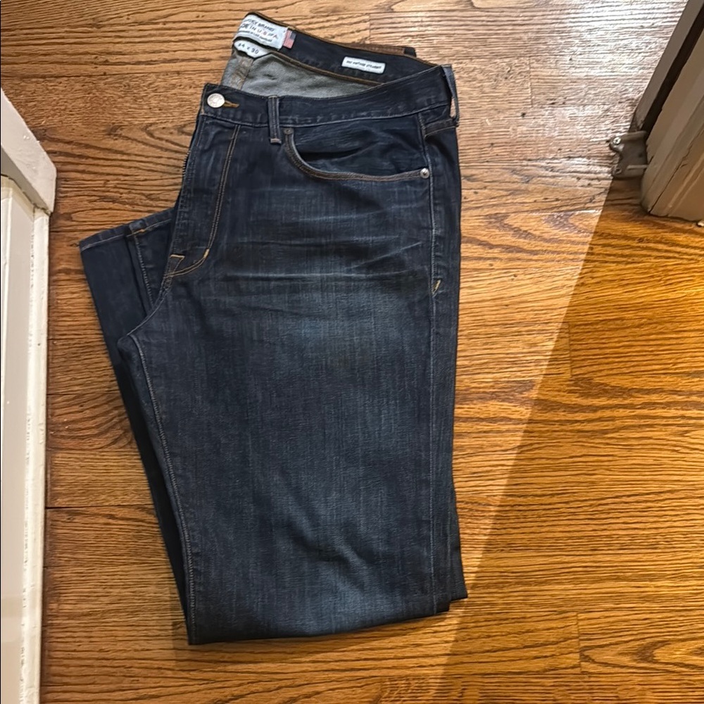Lucky Brand Blue Straight Jeans with Classic Styling